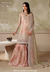 Zarif Zaneera Unstitched Printed & Embroidered Formals Collection - 2025 (SERIYAH)